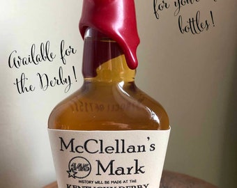 Custom Bourbon Whiskey Label for Special Birthday Gifts - Etsy