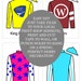 Kentucky Derby Party Printables Jockey Jersey Silks Post - Etsy
