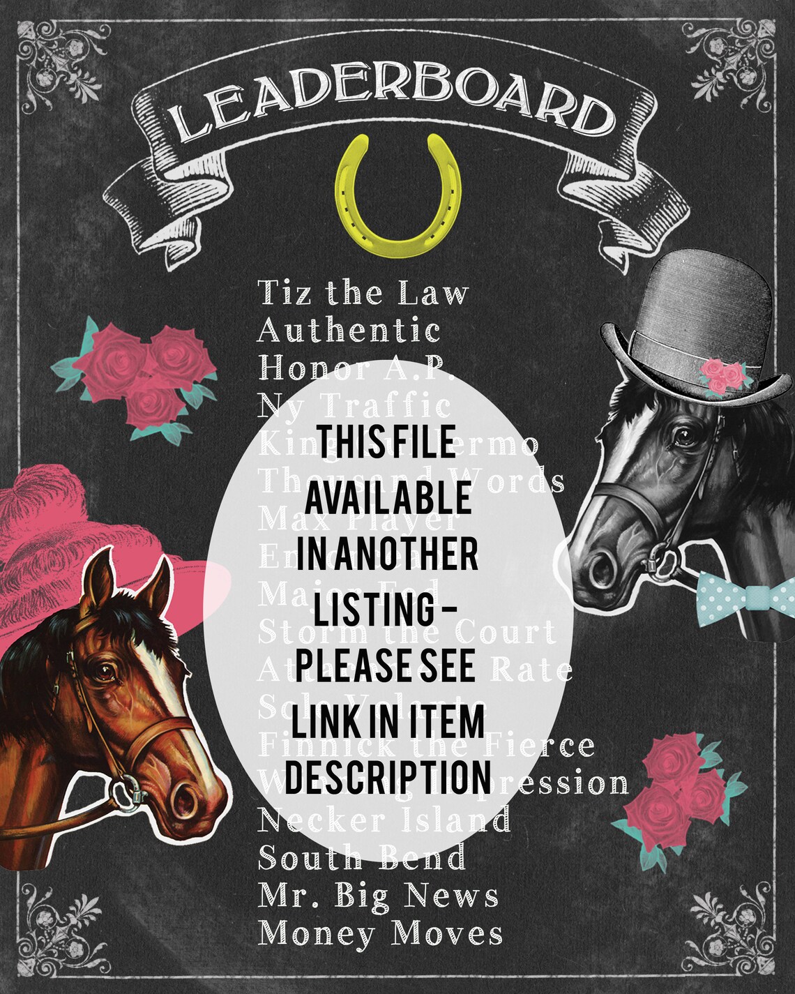Kentucky Derby Party Printables My Old Kentucky Home 4 sizes Etsy