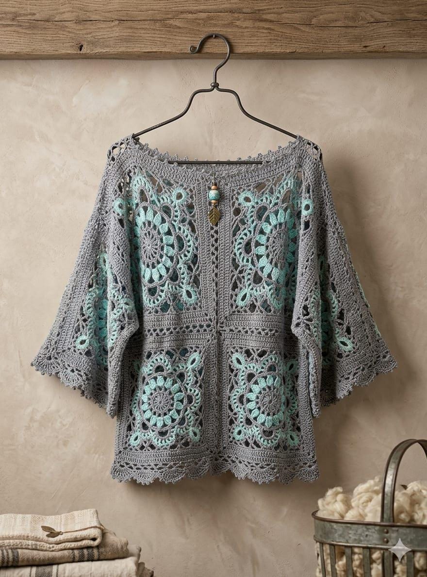 Granny square top - Etsy 日本
