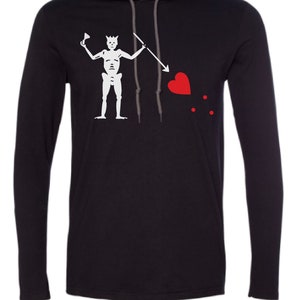 Blackbeard Flag Beach Hoodie