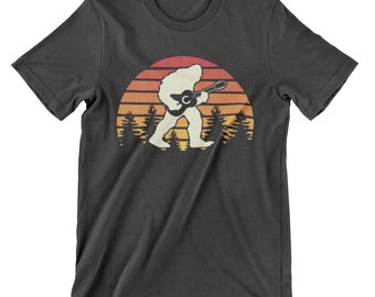 Yeti Playing Guitar Shirt