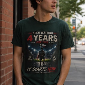 USA Soccer Tee: World Cup 2026 Fan Shirt, It Starts Now Graphic image 8