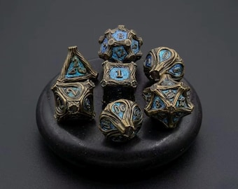 Metal D&D Dice — A Gift for Players