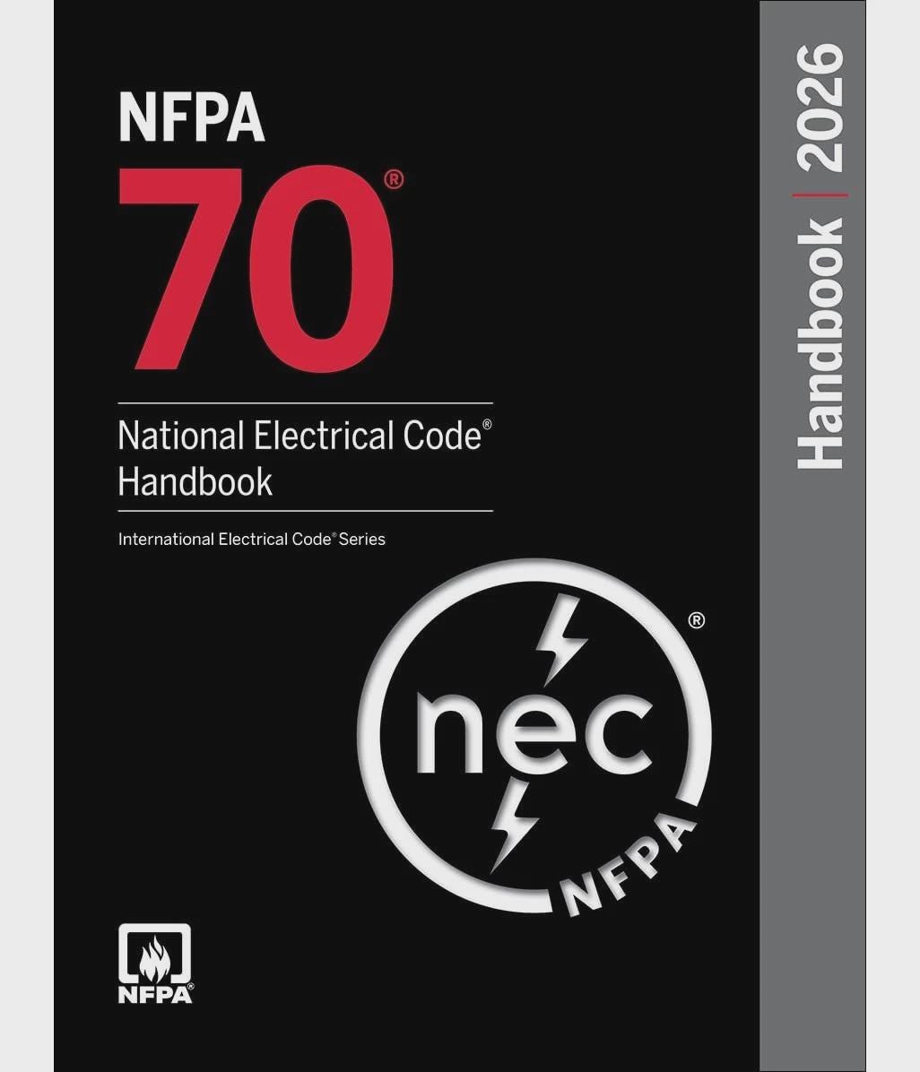 NFPA 70 National Electrical Code (NEC) Handbook 2026 Hardcover