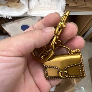 Mini Coach Bag Charm - Etsy