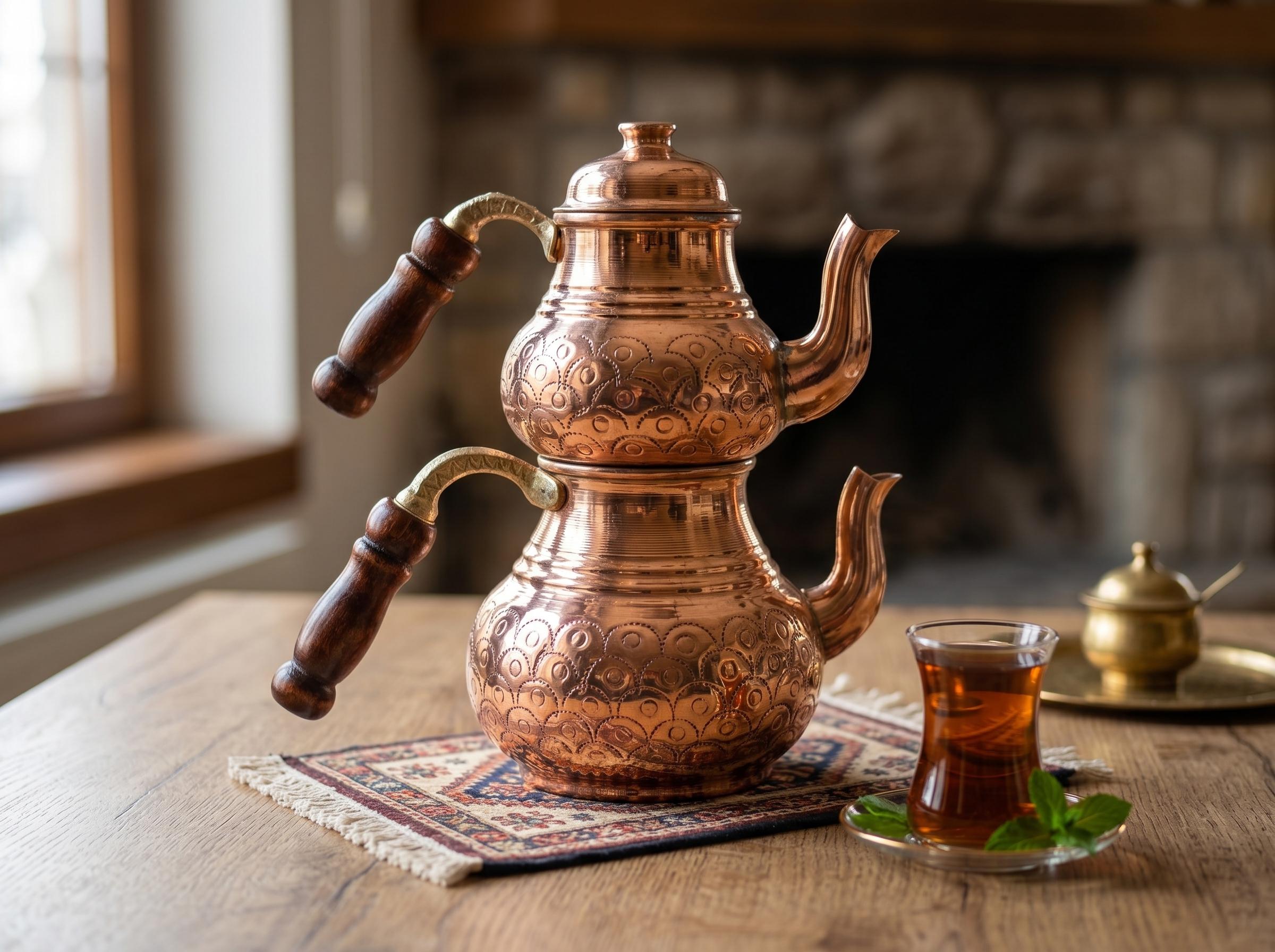 Turkish double teapot - Etsy 日本
