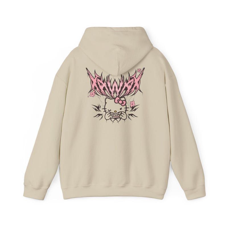 Hello Kitty Hoodie | Cute Sanrio Character Pullover image 4