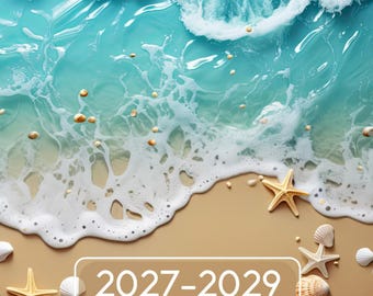 2027-2029 Monthly Planner: 3 Year From January 2027 To December 2029