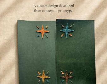 Reservado para Mari, funda personalizada de cuero para cuaderno B6 JIS