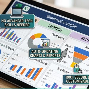Client Tracker Spreadsheet, Google Sheets CRM Template, Small Business Client Management, MS Excel Lead Tracker, Sales Pipeline