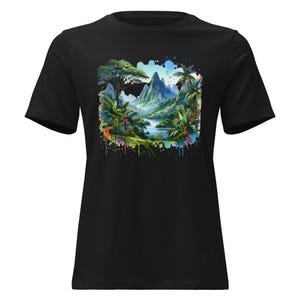 Women's Relaxed Fit T-Shirt | Soft Cotton Crew Neck Tee | Trendy Casual Top for Her