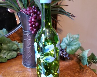 花瓶・フラワースタンド VINTAGE GREEN BOTTLE FROM WINE ORIGINAL il_1080xN.6403184818_ck3o.jpg