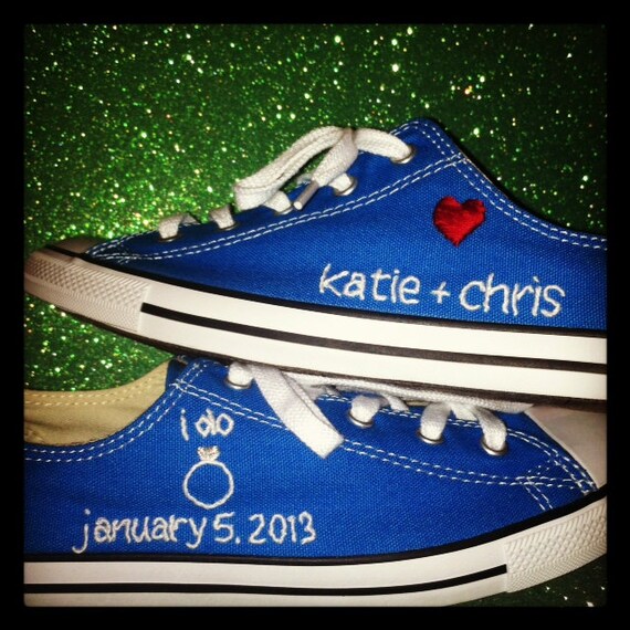 custom embroidered shoes