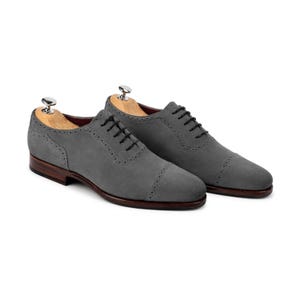 light grey mens dress shoes Rockport Foley 7 Men's Grey