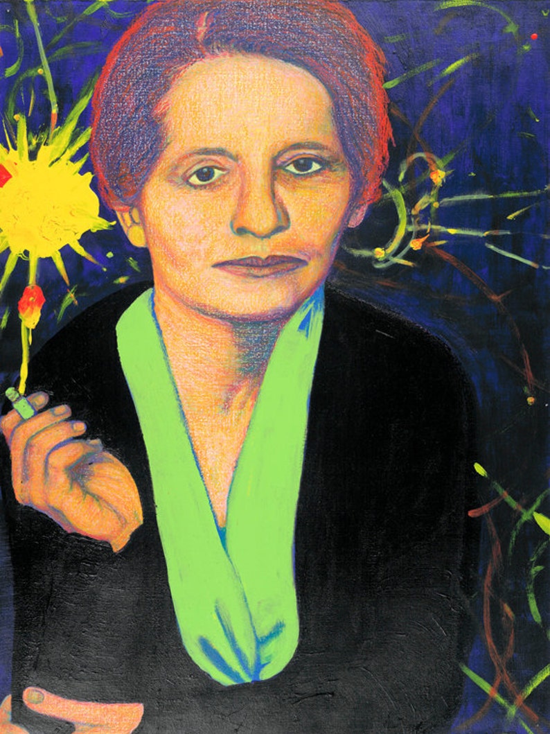 Lise Meitner Art Print image 1