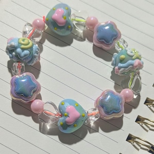 Melanie Martinez Album Bracelet, Crybaby, k-12, Portals kawaii hand painted beads
