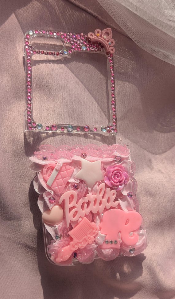 Kawaii girly dolly princess Decoden phone case