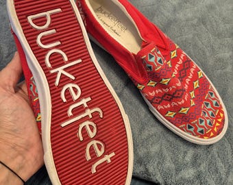 Bucketfeet, calzature di design d'artista, 38