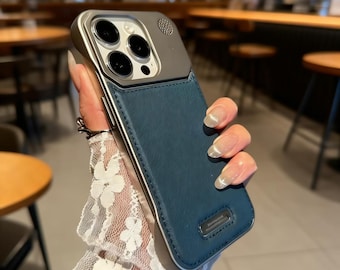 Funda de piel para iPhone con aromaterapia y MagSafe