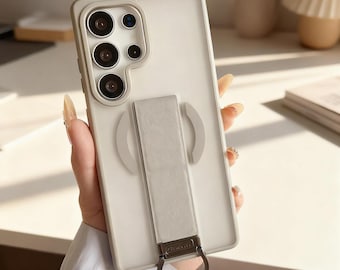 Funda con soporte magnético para Samsung, cubierta mate Mag Safe Frosted para S26 S25 S24 Ultra