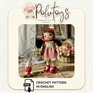 Virkmönster för Sofia Amigurumi-dockor (PDF engelska)