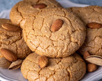 Biscuits Acibadem turcs| Biscuits traditionnels aux amandes | Biscuit turc sans gluten | Dessert gastronomique fait main