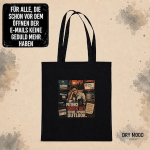 Funny Tote Bag with Sarcastic Quote, Daily Use Graphic