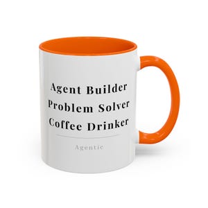 Taza inspirada en Agent Builder Problem Solver Coffee Drinker / Agentforce Gift / AI Developer / Salesforce Inspired Mug