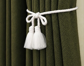 Custom Chenille Blackout Curtains, 95% Room Darkening Heavy Fabric Drapes, Premium Textured Window Curtains for Bedroom and Living Room