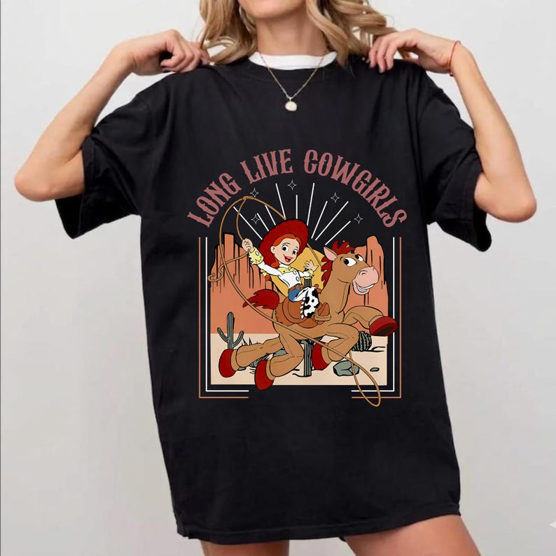 Bundle You've Got A Friend In Me Toy Story Png, Pixar Toy Story Woody Jessie Inspired Tee Digital File image 2