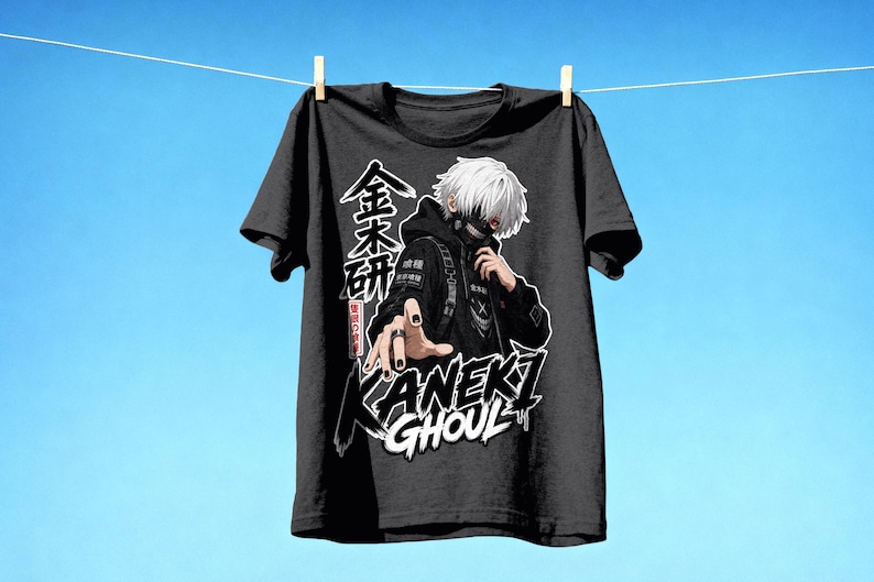 Bundel met 100 mega anime-ontwerpen, cyberpunk streetwear PNG-pakket | Otaku grafische T-shirtontwerpen | Japanse manga clipart voor DTG-printen | Sublimatie afbeelding 4