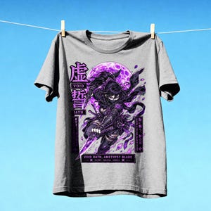 100 Mega Anime Designs Bundle, Cyberpunk Streetwear PNG Pack|Otaku Graphic Tee Designs| Japanese Manga Clipart for DTG Printing| Sublimation Bild 3
