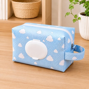 Diaper and Wipes Pouch Sewing Pattern | Baby Changing Clutch | Easy DIY Printable PDF | Diaper Bag Organizer | Handmade Baby Shower Gift