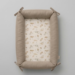 Naaipatroon babynestje | Newborn ligstoel | Gemakkelijke, zelfafdrukbare pdf | Cadeau kraamcadeau | Geschikt voor beginners