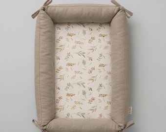 Mönster för sömnad av babynest | Solsäng för nyfödd | Enkel gör-det-själv-utskrivbar PDF | Babyshower-present | Nybörjarvänlig