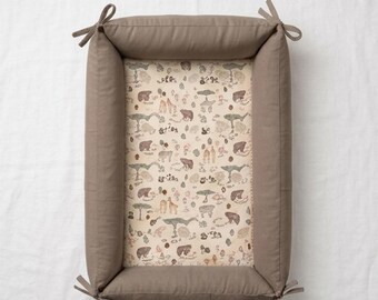 Wzór na gniazdo niemowlęce | Leżak dla noworodka | Łatwy do samodzielnego wykonania, wydrukowany plik PDF | Prezent na baby shower | Przyjazny dla początkujących