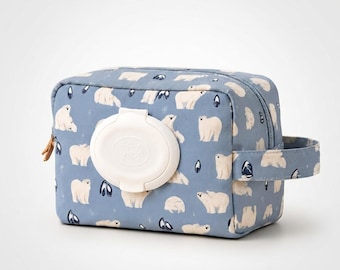 Patron de couture pochette pour couches et lingettes | Pochette à langer | Bricolage facile PDF imprimable | Organiseur de sac à langer | Cadeau de naissance fait main