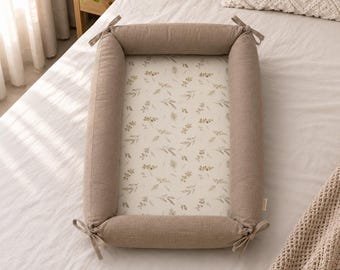 Baby Nest Sewing Pattern | Newborn Lounger | Easy DIY Printable PDF | Baby Shower Gift | Beginner Friendly