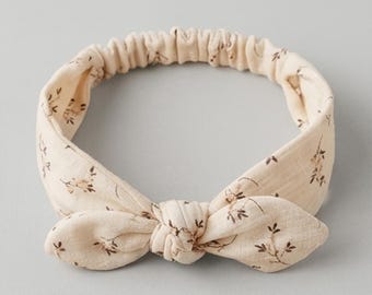 Naaipatroon babystrik hoofdband | Haarstrikband voor meisjes | Gemakkelijke, zelfafdrukbare pdf | Handgemaakt kraamcadeau | Pasgeboren tot 12 maanden