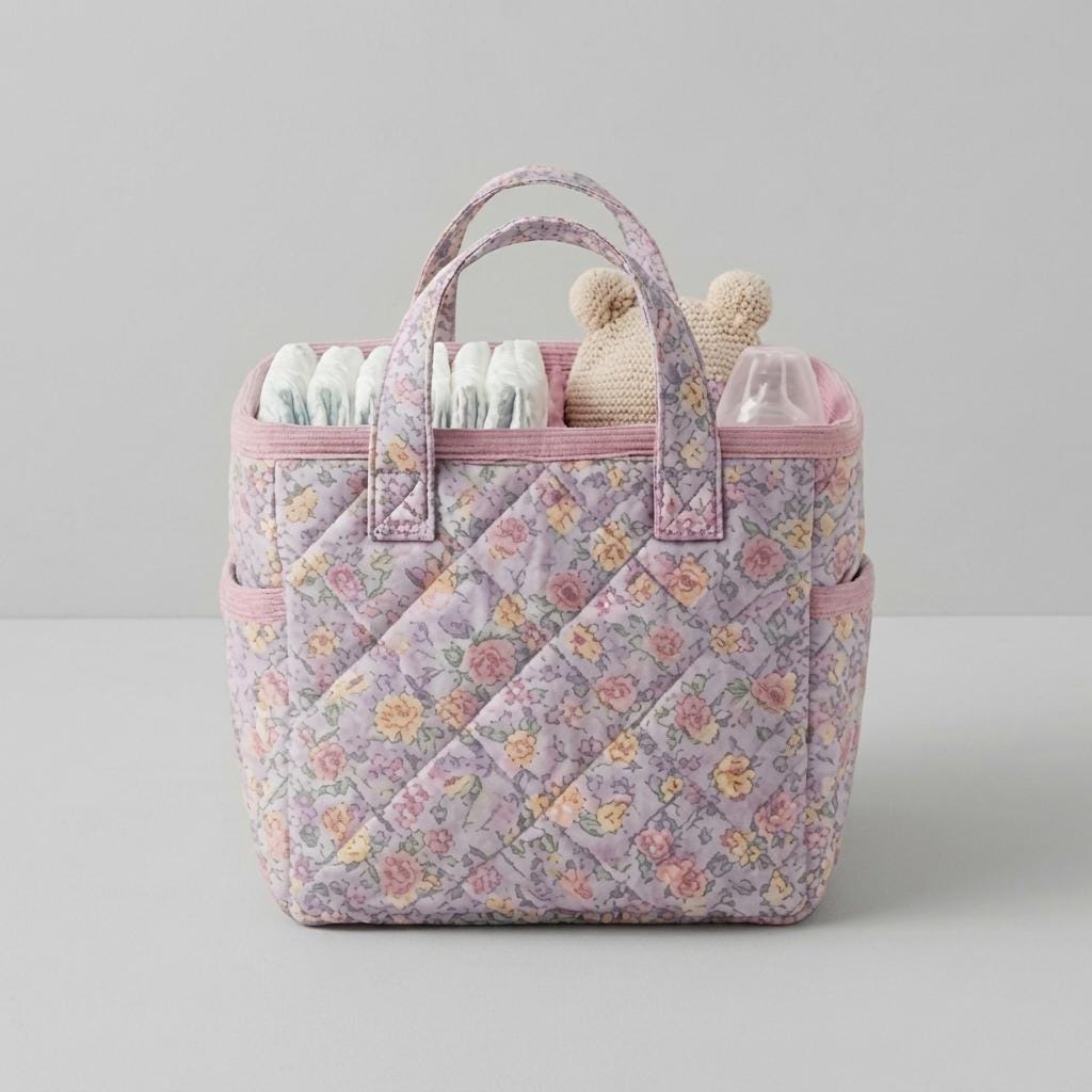 Fabric Storage Basket Sewing Pattern | Nursery Organizer Basket | Easy ...