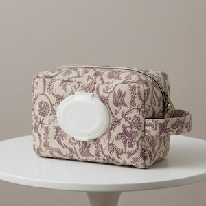 Diaper Pouch Sewing Pattern | Baby Wipes Bag | Easy DIY Printable PDF | Baby Travel Organizer | Handmade Baby Shower Gift