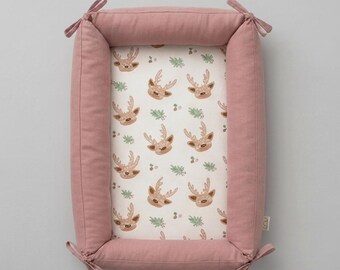 Patrón de costura para nido de bebé recién nacido / Tumbona para bebé / PDF imprimible fácil de hacer / Regalo hecho a mano para baby shower / Ideal para principiantes
