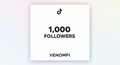 1,000 TikTok Followers Growth Package | Real & Active Audience | Boost Views, Likes, Followers Engagement | Fast Secure Delivery | VenomFI