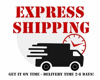 Express Shipping: Get It On Time (2-8 Days)