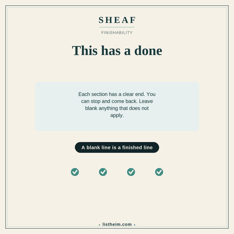 Sheaf Tax Year Organizer | Reusable Year-over-Year Tax Document Organizer for Your Tax Preparer | Fillable Printable PDF Tax Checklist image 8