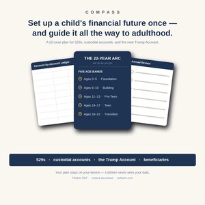 Child Financial Planning Workbook | Architecting and Handing Off Your Child's Financial Future bild 1