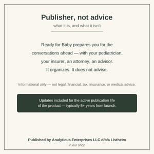 New Baby Legal and Financial Planner | Guardianship, 529 and Custodial Setup, Insurance and Estate Checklist for New Parents | Fillable PDF image 10