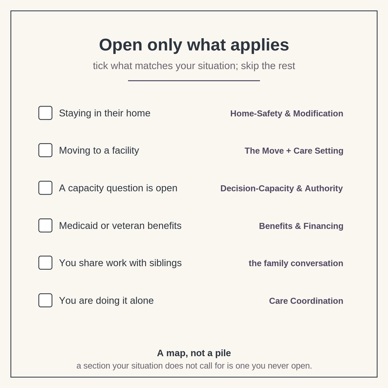 Elder Care Organizer for an Assisted Living or Memory Care Move | Power of Attorney, Medicaid, Capacity | Fillable PDF — Caregiver image 4