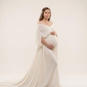 cream flowy maternity dress Designer Long Strappy Dress | Dark Blue Maxi Dress